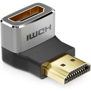 deleyCON HDMI Adapter 90 Degree Angle 8K (MK5937)