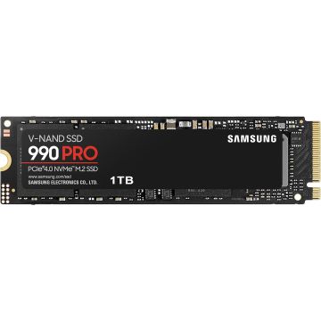 Samsung 990 PRO 1TB PCIe 4.0 NVMe M.2 SSD (MZ-V9P1T0BW)