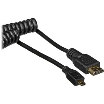 Atomos Coiled Micro-HDMI to HDMI Cable (ATOMCAB015)