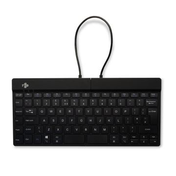 R-Go Tools Compact Break Keyboard Black (RGOSBUKWLBL)