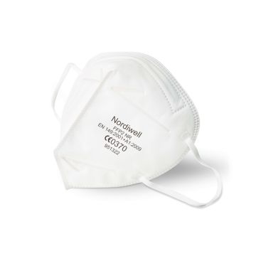 Nordiwell FFP2 Mask With Ear Loop Model 951322 20 pieces in a box