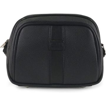 Condotti Leather Beauty Case, 28 cm, 10 L, Black (X60160BK)