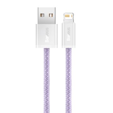 Baseus Dynamic cable USB to Lightning, 2.4A, 1m Purple (CALD000405)