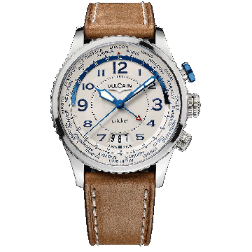 Vulcain Aviator Instrument Cricket Men's Watch 110163A77.BFC111