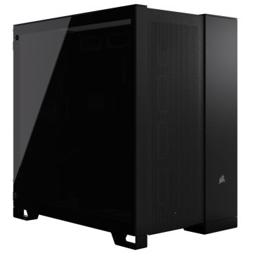 Corsair 6500D Airflow Mid Tower, Tempered Glass - Black (CC-9011259-WW)