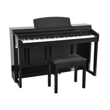Artesia DP-150e+ L Digital Piano 88 Hammer Action Keys 3 Pedals Black