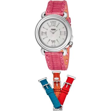 Fendi Selleria 3 Additional Straps Set With Ladies Watch F8010345H0-SET4