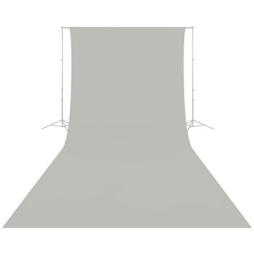 Caruba Wrinkle Resistant Backdrop 2,60 x 6 Meter Grey