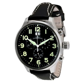 Zeno Super Oversized SOS Chrono Big Date Men's Watch 6221-8040a1