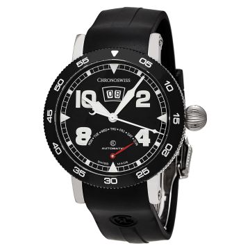Chronoswiss TimeMaster Time Master Retrograde Day  Men's Watch CH-8143B-BK