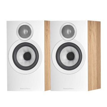 Bowers & Wilkins Bookshelf Speaker 607 S3, Oak, 2Pcs