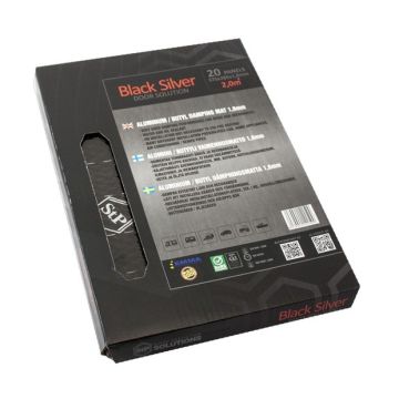 STP Black Silver Door Pack