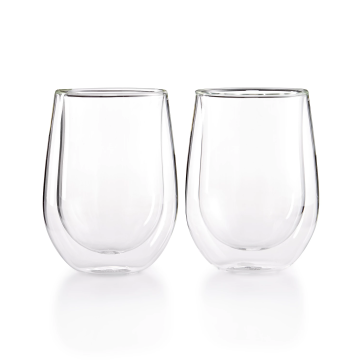 Zwilling Sorrento Set of 2 Double Walled White Wine Glasses (39500-216-0)