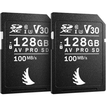 Angelbird SD Match Pack for Canon AV PRO V30 128 GB | 2 PACK MPCAAVP128SDV30