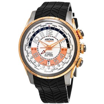 Vulcain Aviator Cricket GMT Men's Watch 165925.166RF
