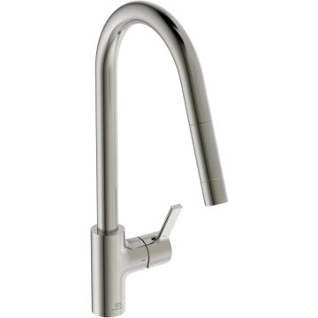 Ideal Standard Gusto Virtuves Jaucekrāns Silver Storm (BD414GN)