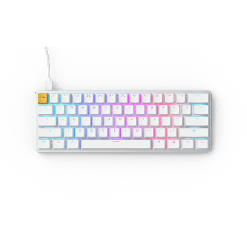 Glorious GMMK The White Ice Edition Compact (GLO-GMMK-COM-BRN-W)
