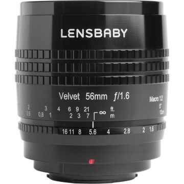 Lensbaby Velvet 56 for Canon RF LBV56BCRF