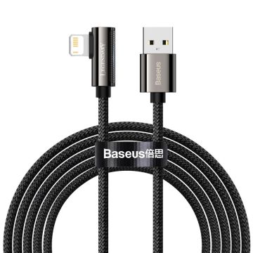 Baseus Legend Mobile Game Elbow Cable USB - Lightning 2,4A 1m black (CALCS-A01)