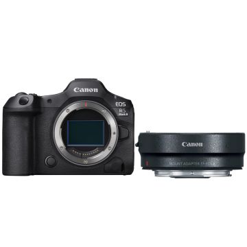 Canon EOS R5 Mark II Body + Canon Mount Adapter EF-EOS R