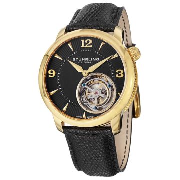 Stuhrling Tourbillon Toubillon Le Mechanical Men's Watch 390.333X51