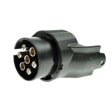 Pāreja automašīnas piekabes barošanas savienojumam 7 p uz 13 p (CAR-7/13-RDS12-03)