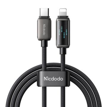 Mcdodo CA-2630 USB-C to Lightning Cable 36W LED display 1.2m