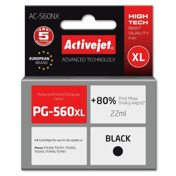 Activejet AC-560NX Ink (replacement for Canon PG-560XL)