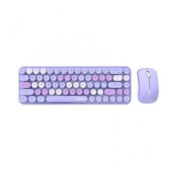 MOFII Bean Wireless keyboard + Mouse set 2.4G Purple (6950125750172)