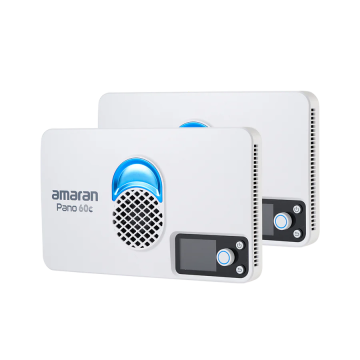 Amaran Pano 60c 2-Light Kit (White)