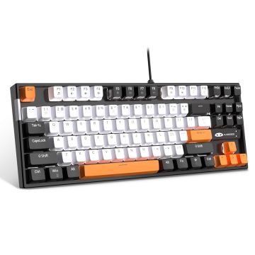 Magegee MK-STAR Carbon A, White Lighting, Yellow Switch, US (MK-STAR-Carbon-A)