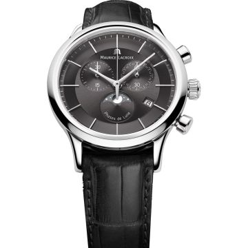 Maurice Lacroix Les Classiques Phase de Lune Chronograph Men's Watch LC1148-SS001-331