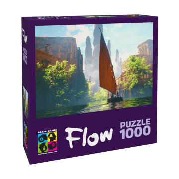 Brain Games Puzle 1000 Flow - laiva puzle