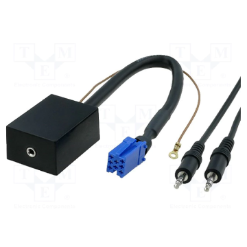 UNI-TEC AUX/CD-08 (04001) Jack 3.5mm socket for Audi,Seat,VW,Škoda