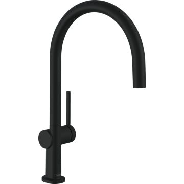 Hansgrohe Talis M54 210 1jet Virtuves Maisītājs Melns Matēts (72804670)