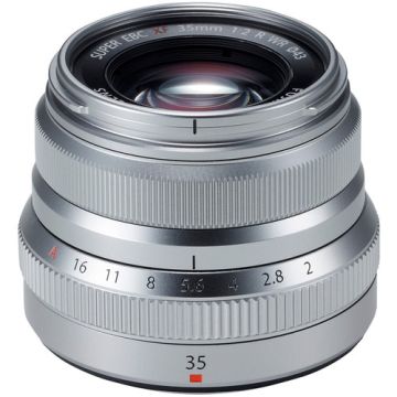 FujiFilm Fujinon XF 35mm f/2 R WR Silver