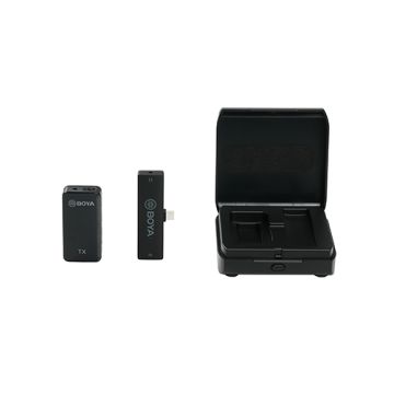 Boya BY-XM6 K5 Ultracompact 2.4GHz Dual-Channel Wireless Microphone System