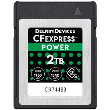Delkin Devices 2TB CFexpress POWER R1730/W1540 Memory Card (DCFX1-2TB)