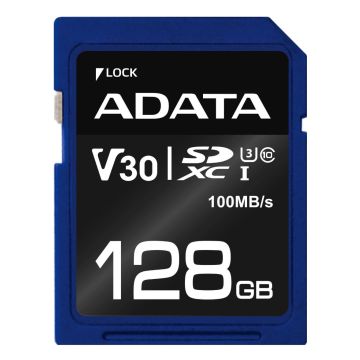 ADATA SDXC 128GB V30 ASDX128GUI3V30S-R (ASDX128GUI3V30S-R)