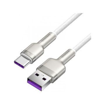 Baseus Cafule USB A-USB C 2m USB 2.0 White (CATJK-B02)