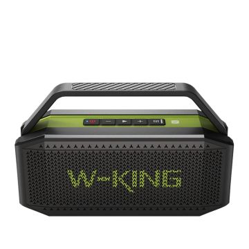 W-King D9 Portable Bluetooth Speaker Green 60W – 3.7V 10400mAh / 7.2V 5200mAh