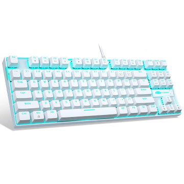 Magegee MK-STAR White, Blue Lighting, Blue Switch, US