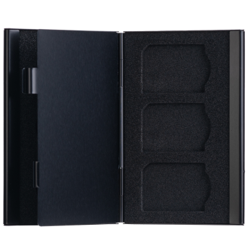 Genesis Gear Card Storage Box 6SD Black Color