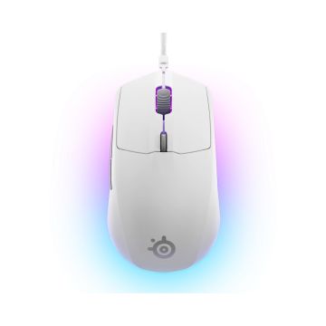 SteelSeries Rival 3 Gen 2 White Wired Optical Mouse | 8500 DPI