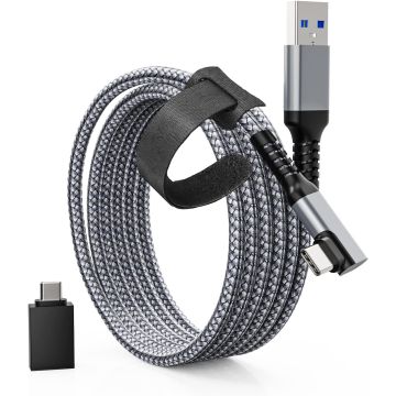 Tiergrade Link Cable 3M Compatible with Meta Quest 3/Quest 2/Pro, PICO4/Pro (TG-VRkabel-3M)