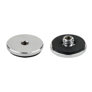 Kupo KS-064 Female 1/4"-20 to Male 3/8"-16 Thread Adapter w/1.18in Flange