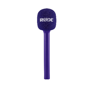 Rode Interview GO Handheld Adaptor for the Wireless Range Purple