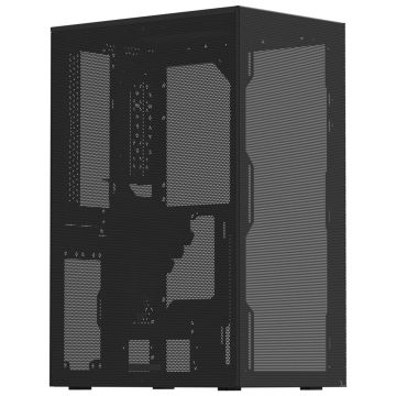 Ssupd Meshroom S Mini ITX Case PCIe 4.0 - black (SSU-MESH-S-BK-PCI4)