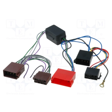 4Carmedia ISO Adapter for Audi, Seat, Škoda, VW (ASA.01)