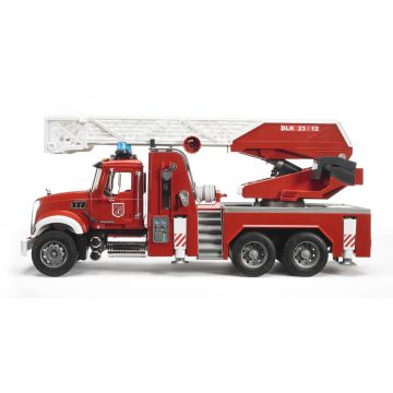 Bruder Mack Granite Fire Engine with Slewing Ladder and Water Pump (02821)